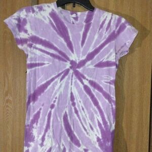 Lavender Swirl Short Sleeve Tee